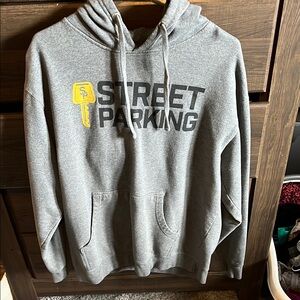 Street Parking Gray Hoodie